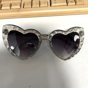 Betsey Johnson Sunglasses Heart Shaped